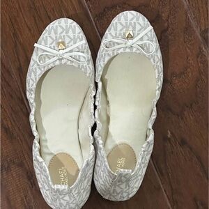 Michael Kors Women's Gray Ballet Flats